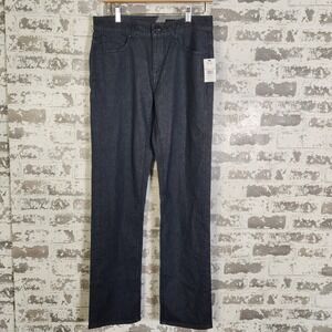 Volcom Solver Jeans Men's 28x32 Gray Modern Straight‎ Stretch Denim Skater NWT